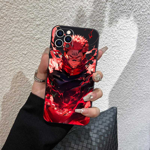 Jujutsu Kaisen Anime Für iPhone 11 12 13 14 15 Case Hülle Schutzhülle Cover TPU - 第 2/6 張圖片