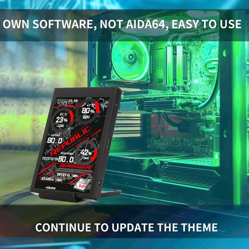 Écran secondaire IPS 3,5 pouces écran CPU GPU RAM moniteur pour AIDA64 gratuitement - Photo 5/6