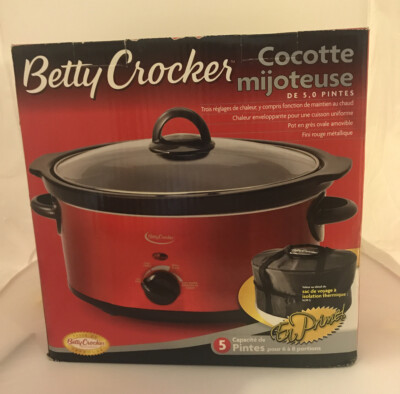 betty crocker slow cooker
