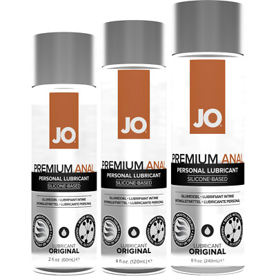 #ad System JO Premium Anal Silicone Based Long Lasting Personal Lube Lubricant $59.99