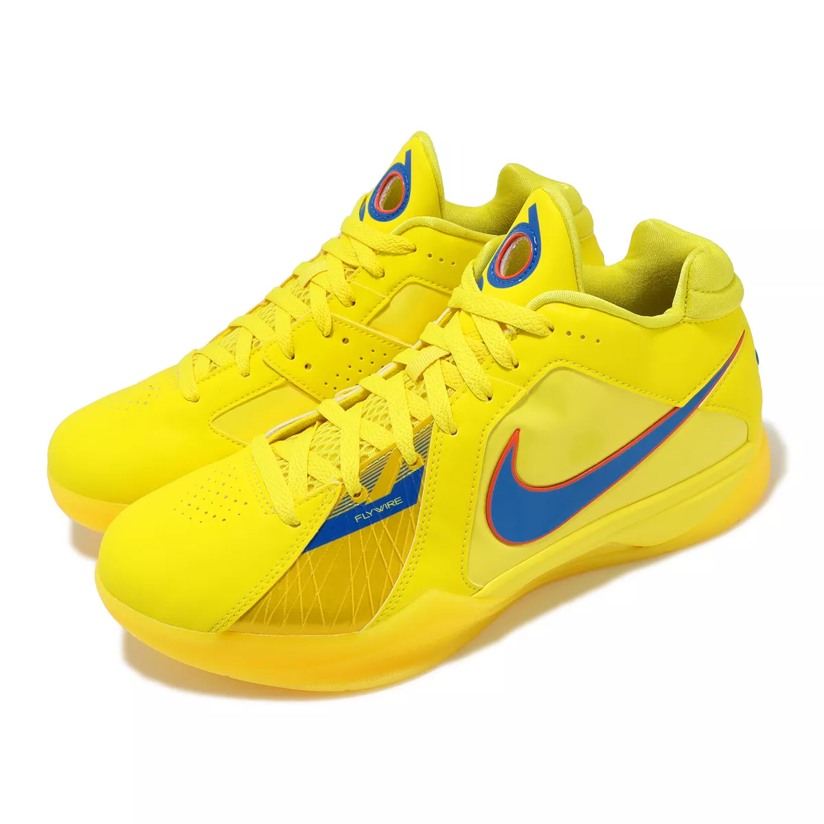 Nike Zoom KD III 3 Kevin Durant Christmas Yellow Men Basketball Shoes FD5606 700