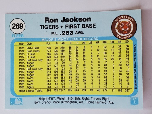 You Pick Your Cards ⚾ 1982 Fleer 1-385 ⚾ Baseball Set Builder card ⚾ - Picture 354 of 511