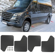 For Mercedes Benz Sprinter Matte 4PCS Mud Flaps Splash Guards Mudguards Mudflaps