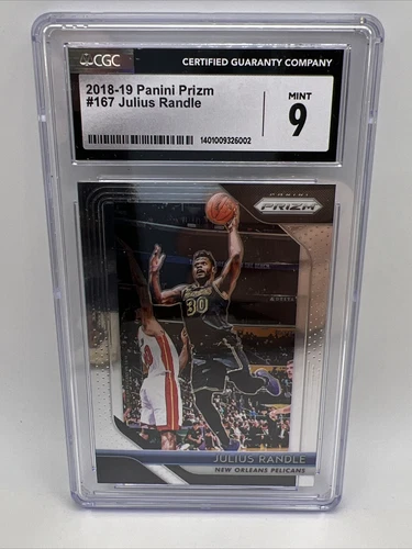 Julius Randle 2018-19 Panini Prizm 167 CGC 9 Pelicans