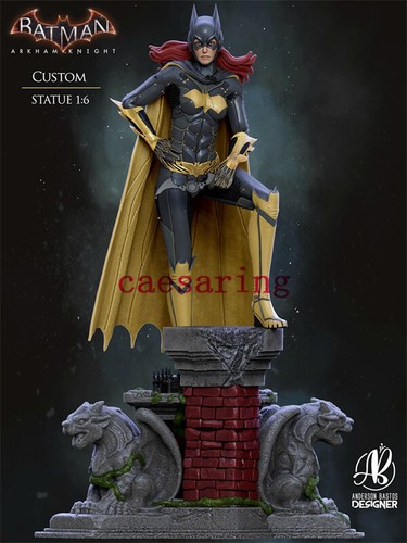 Batgirl Modellino Stampa 3D Modello GK Kit Vuoto Scultura Nuovo In Stock - Foto 5 di 8