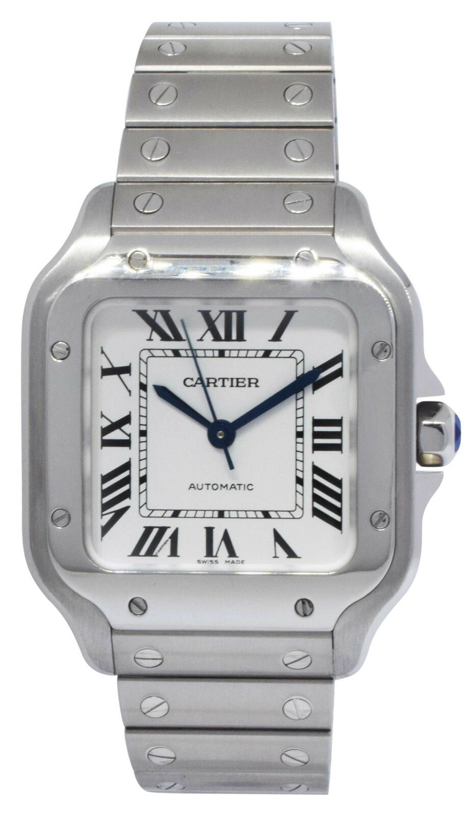 Cartier Santos 4075 Luxury Stainless Steel Watch-image
