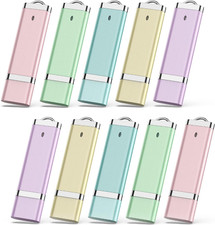 KEXIN 10 Pack 64GB Flash Drive USB Drive Thumb Drive 64 GB USB Flash Drive Jump