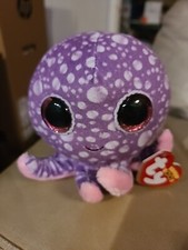 Ty Beanie Boo - LEGS the Purple Spotted Octopus 4 Inch,  Birthday October 17