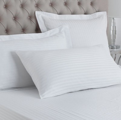 satin stripe pillows