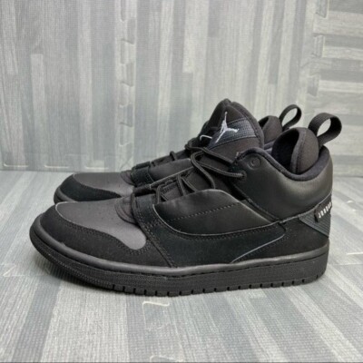 Nike Boys Size Air Jordan Fadeaway Black Basketball