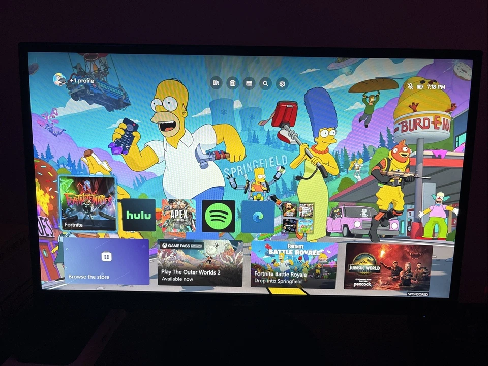 Acer V206HQL 21 in 1600 x 900 Widescreen LCD Monitor 160hrtz - Image 2 of 4