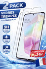 2x Verre Trempé Samsung Galaxy A35 Film Protection Écran 9H Anti-Choc Ultra Rés