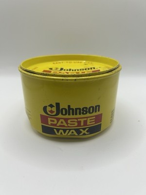 SC Johnson Paste Wax Original Formula Container 16oz 40% FULL PARTIAL CAN