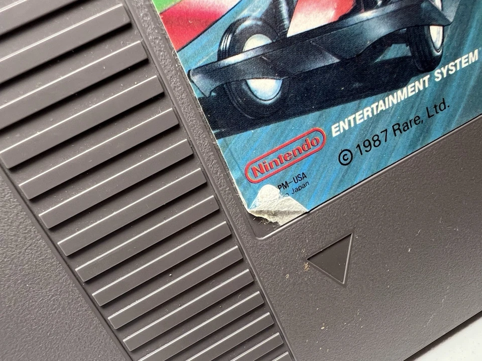 R.C. Pro-AM - Nintendo NES - Cartridge & Manual - TESTED - Image 3 of 4