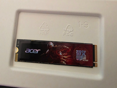 ACER N7000CN 1TB NVMe M.2 2280 SSD Arbeitsspeicher 1 Terabyte