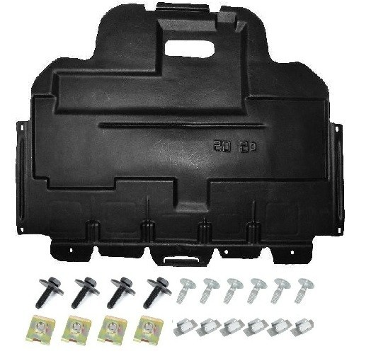 Cache protection sous moteur Citroën C5 2003-2009 carter de protection inférieure en plastique