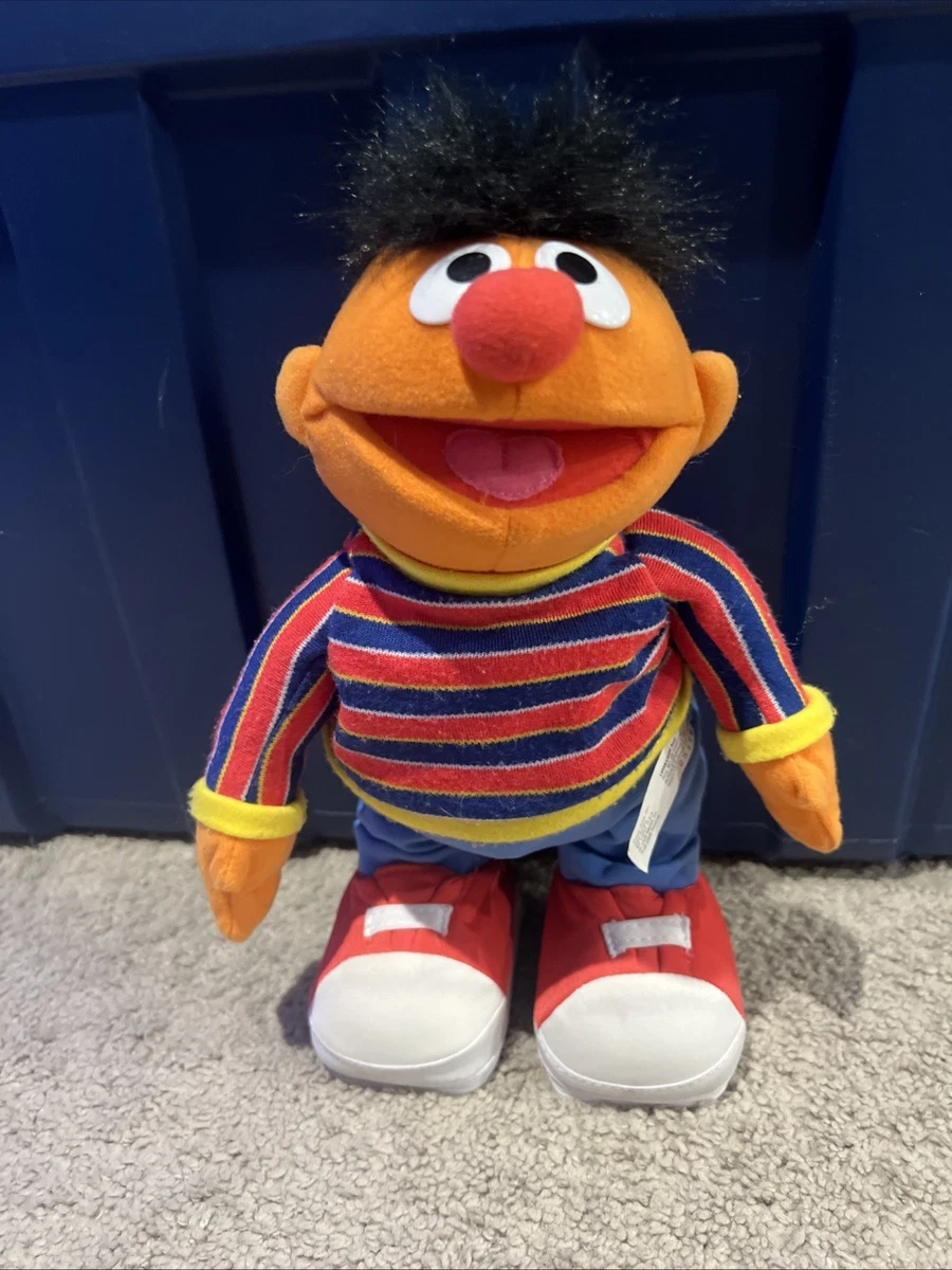 Lot De 8 Peluches Sesame Street : Bart, Ernerst (Bert & Ernie) Parlants - Tyco, Fisher Price