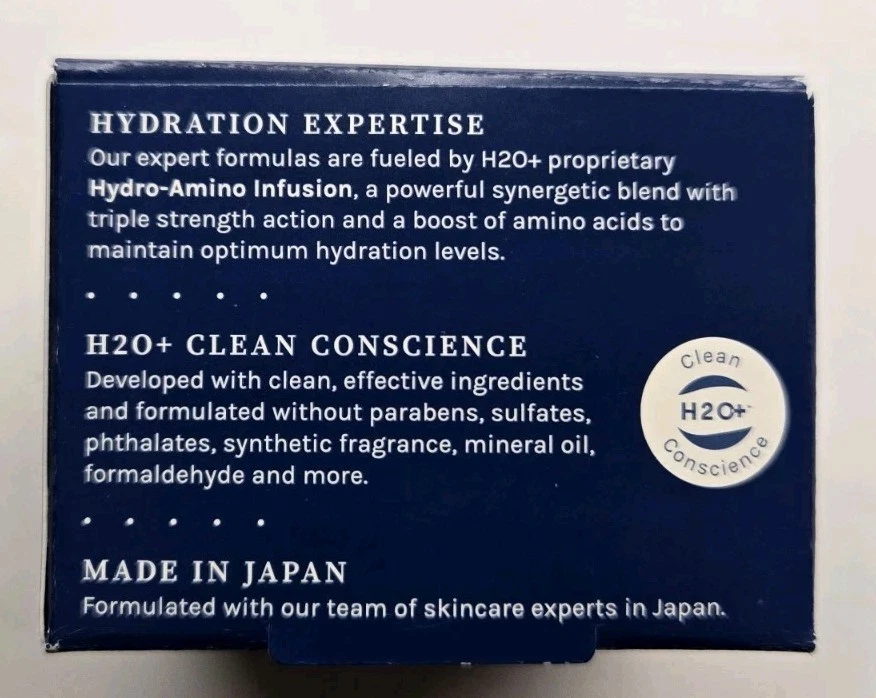 H20+ H20 Plus Gel Hidratante Piel Sensible Crema Hidratante Cuidado de la Piel Japonés Foto 4 de 4