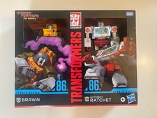 Transformers Movie Studio Series Brawn and Autobot Ratchet Action Figure Set - 2