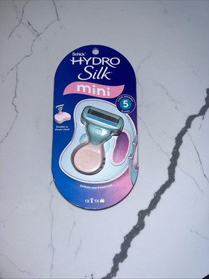 Schick Hydro Silk Mini Razor for Women | 1 Count (Pack of 1), Multicolor 