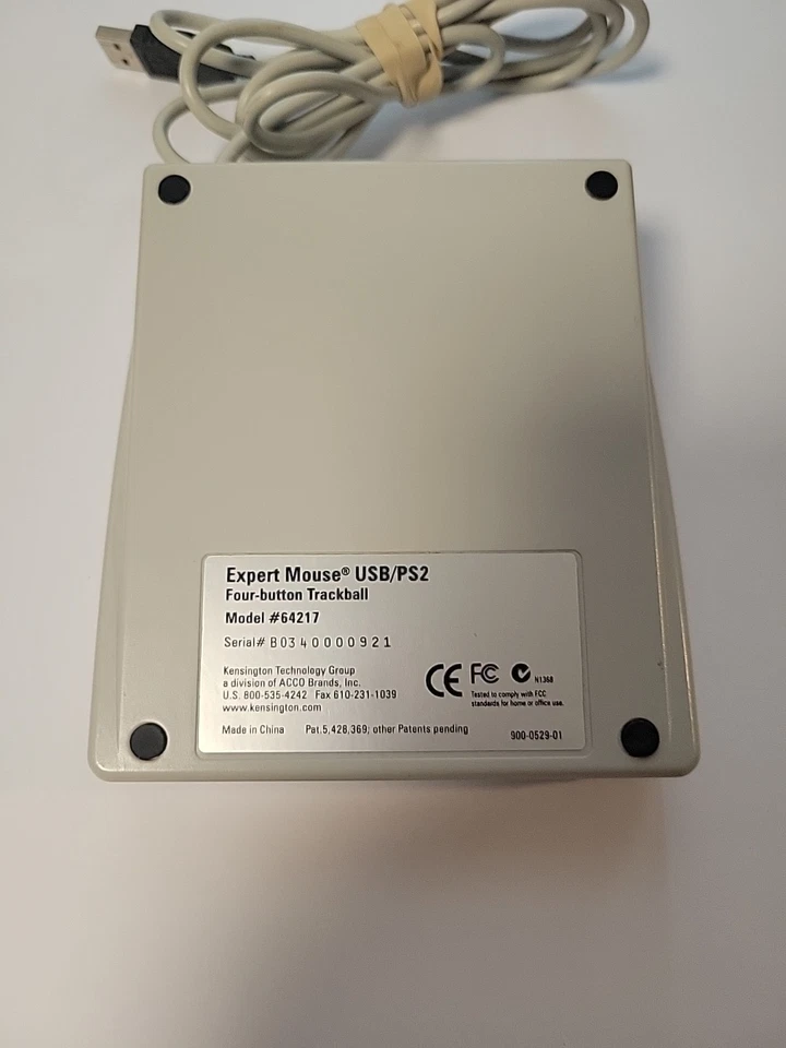 Kensington Expert Mouse Trackball Model #64217 - Image 4 of 4