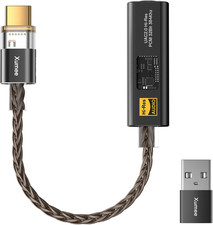 USB C to 3.5Mm Audio Adapter,Usb C DAC Dongle with Dual Chip CX31993 MAX97220