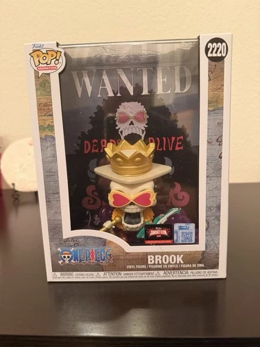 Funko POP! One Piece Wanted Poster Brook #2220 Limited Edition - READY TO SHIP