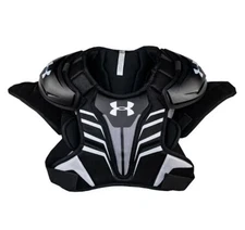 Under Armour Boys' Strategy Lacrosse Shoulder Pads Medium Brand New