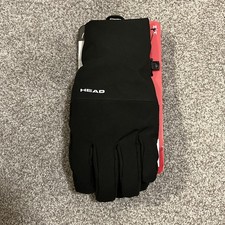Head Men  s Waterproof Hybrid Gloves Black Windproof Size Medium BRAND NEW