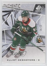 2021-22 Upper Deck SP Game Used CHL Edition 3/91 Elliot Desnoyers #34 06b1