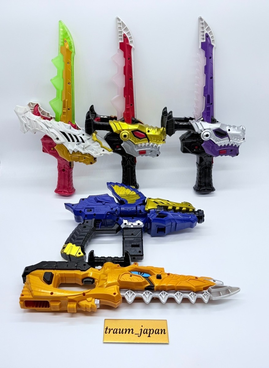 Power Ranger Dino Fury Ryusoulger DX Ryusoulken Saber DX Gold Mosa