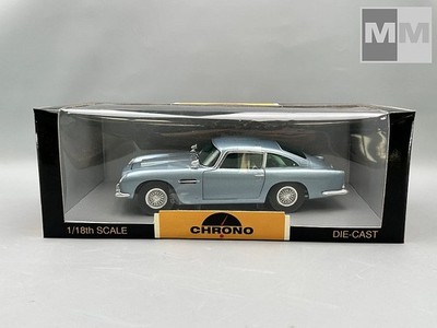 ASTON MARTIN DB5 Ice Blue 1963 1/18 Chrono H1003