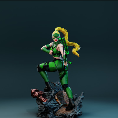 Sexy Artemis DC Comics Statue Young Justice Green Arrow Archer Figure Pre-Order