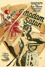 Madam Satan 1930 Movie Lobby Card Poster Cecil B DeMille Kay 12x8in Metal Sign