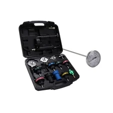 16 Pcs Universal Radiator Pressure Tester Kit,Coolant Pressure Tester kit with 