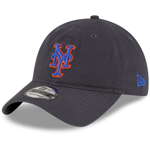 New Era 9Twenty Strapback Cap - New York Mets Charcoal-image