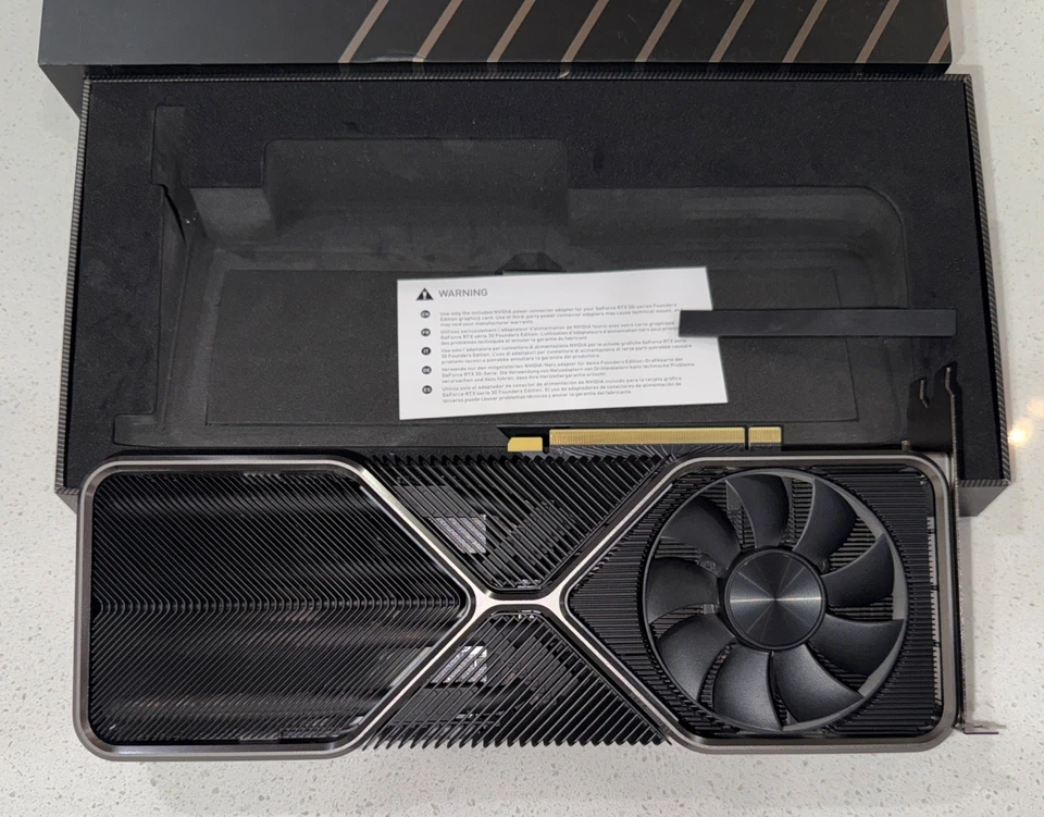 NVIDIA GeForce RTX 3080 Ti Founders Edition 12GB GDDR6X Graphics Card - Image 4 of 4