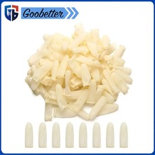 Latex-Gummi-Fingerlinge Fingerschutzer Powder Einmalhandschuhe Milchig Weiß