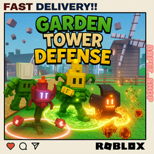 GARDEN TOWER DEFENSE Plants Game passes DIGITAL ITEMS