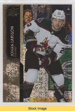 2021-22 Upper Deck Series 2 Speckled Rainbow Foil Johan Larsson #261 READ ls5