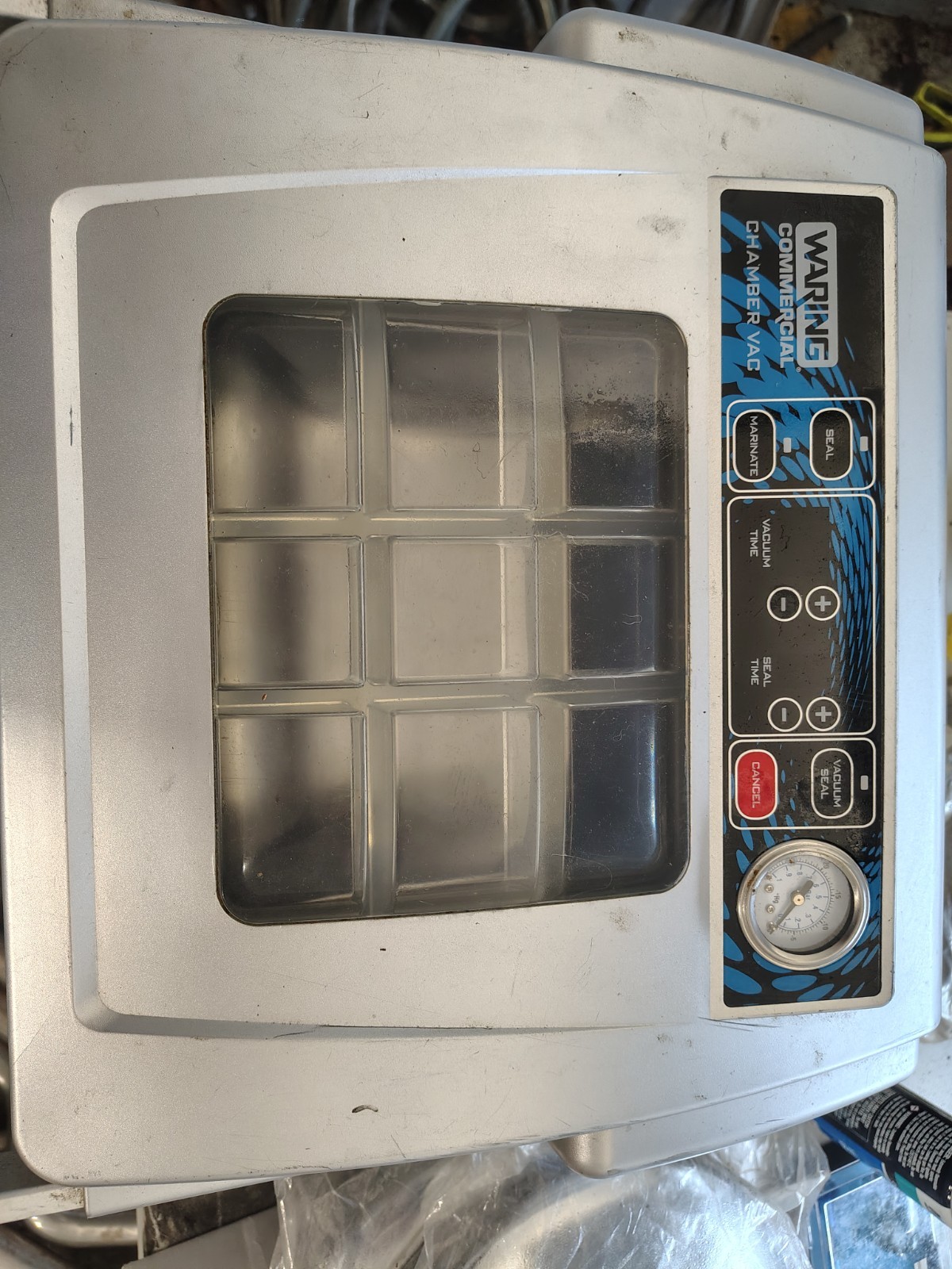 Waring WCV300 Countertop Vacuum Packaging Machine w/ Touch Pad & 11" Bar