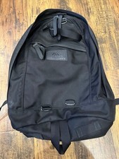 Gregory Daypack Cordura Ballistic Black Used Backpack Overnight Bag