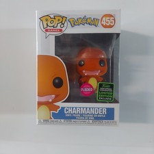 Funko Pop! Games Pokémon Charmander Metallic 455 2022 Summer Convention