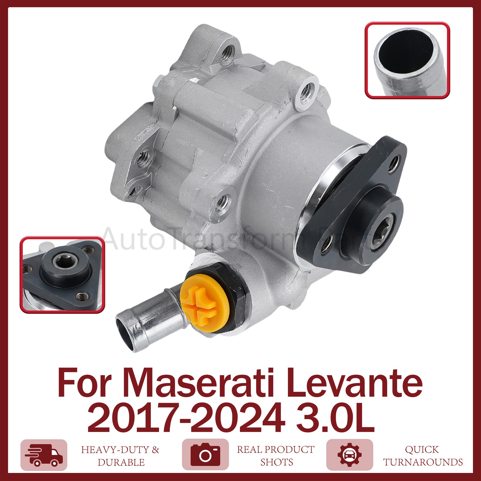 Maserati Levante 2017-2024 Power steering pump P/N 7695955155