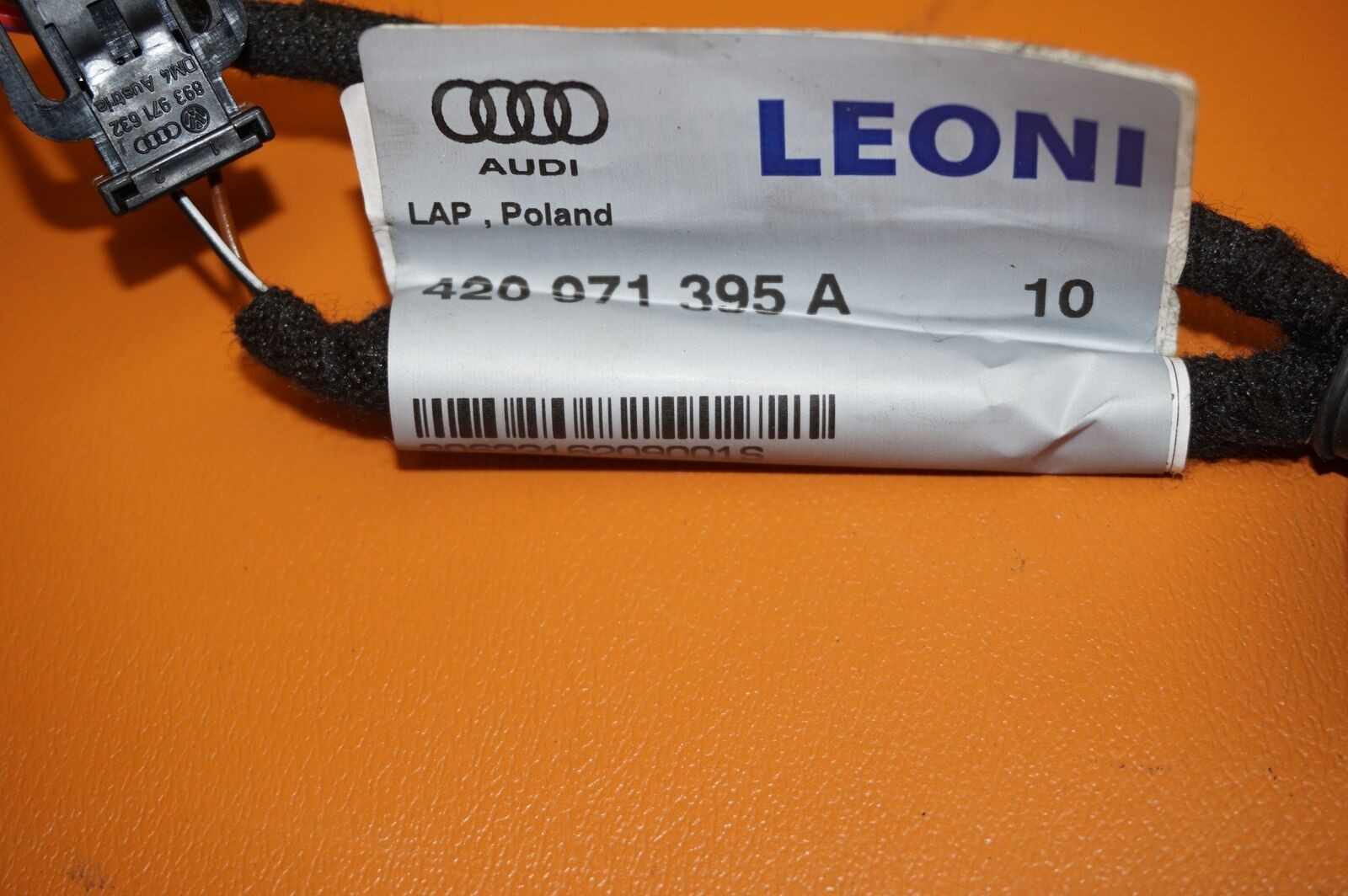 Audi R8 2008-2009 Trunk wiring harness