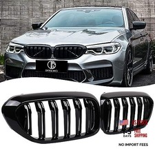 G30 Grille,Front Kidney Grill Grille G30  2017-2020  Gloss Black Double Slats