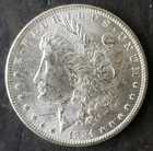1884 O $1 Morgan Silver Dollar
