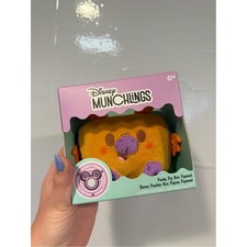 Disney Munchlings Fruity Figment Fig Bar Plush - Orange  Purple NEW