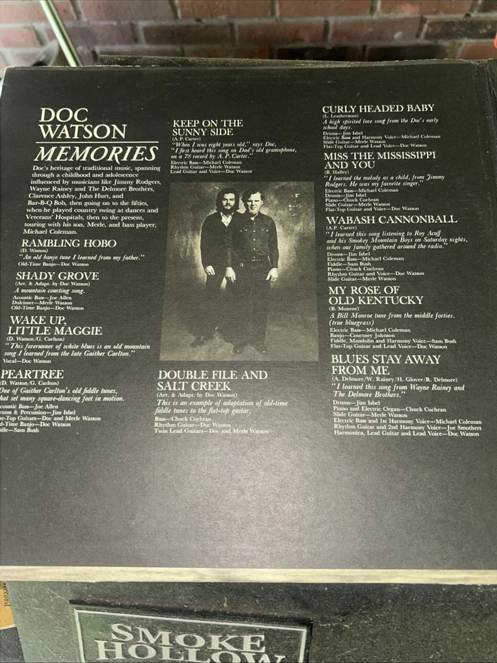 Memories - Doc Watson (2 LPs 1975 United Artist Records) Tan Labels Foto 3 de 4