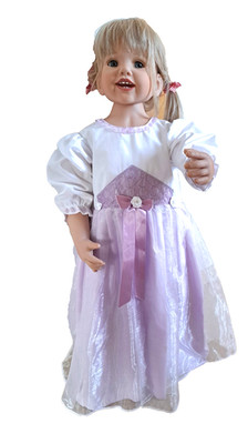 Exclusives Festkleid für Kinder  - Gr. 86